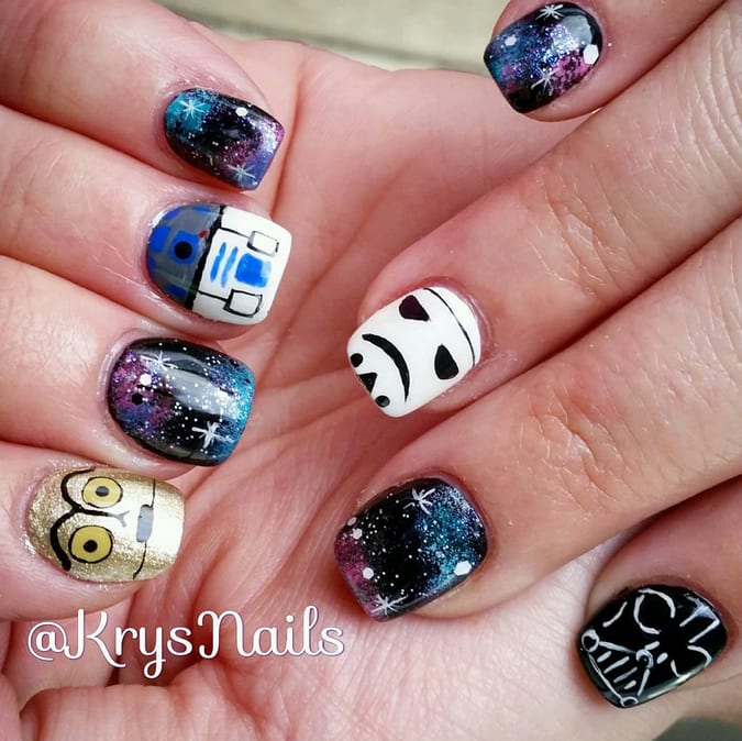 Star Wars Nail Art