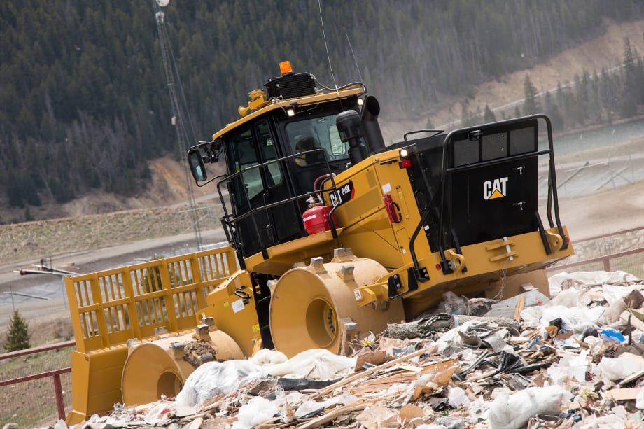 A More Durable, Fuel-Efficient Landfill Compactor