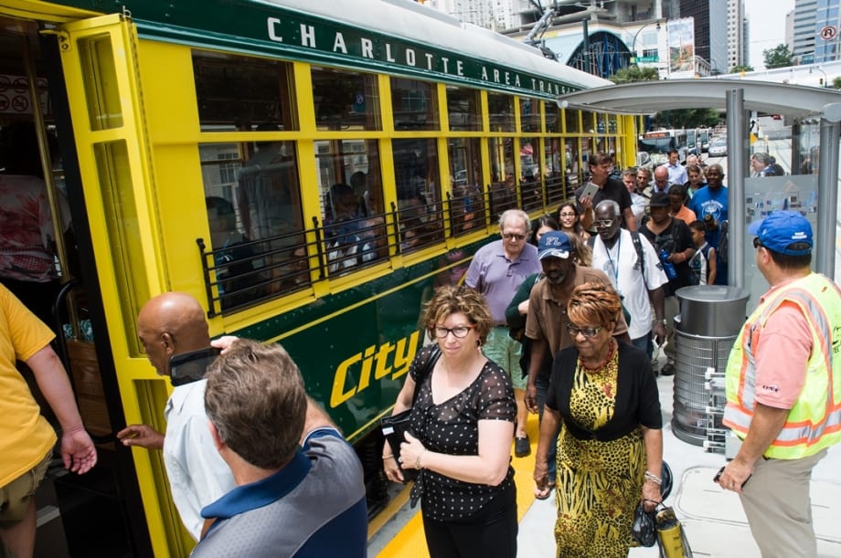 Charlotte launches first streetcar system in 77 years