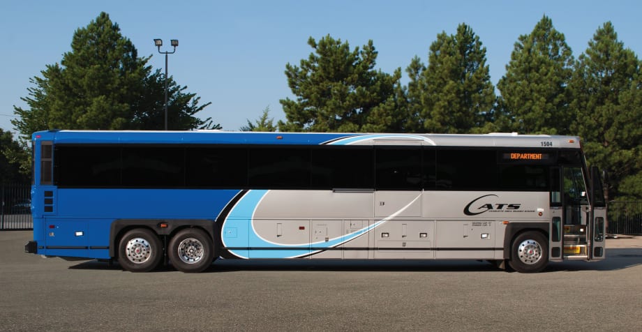 N.C.'s CATS adds 9 new MCI Commuter Coaches