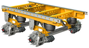 SAF-Holland Updates and Expands CBX Series Trailer Suspension
