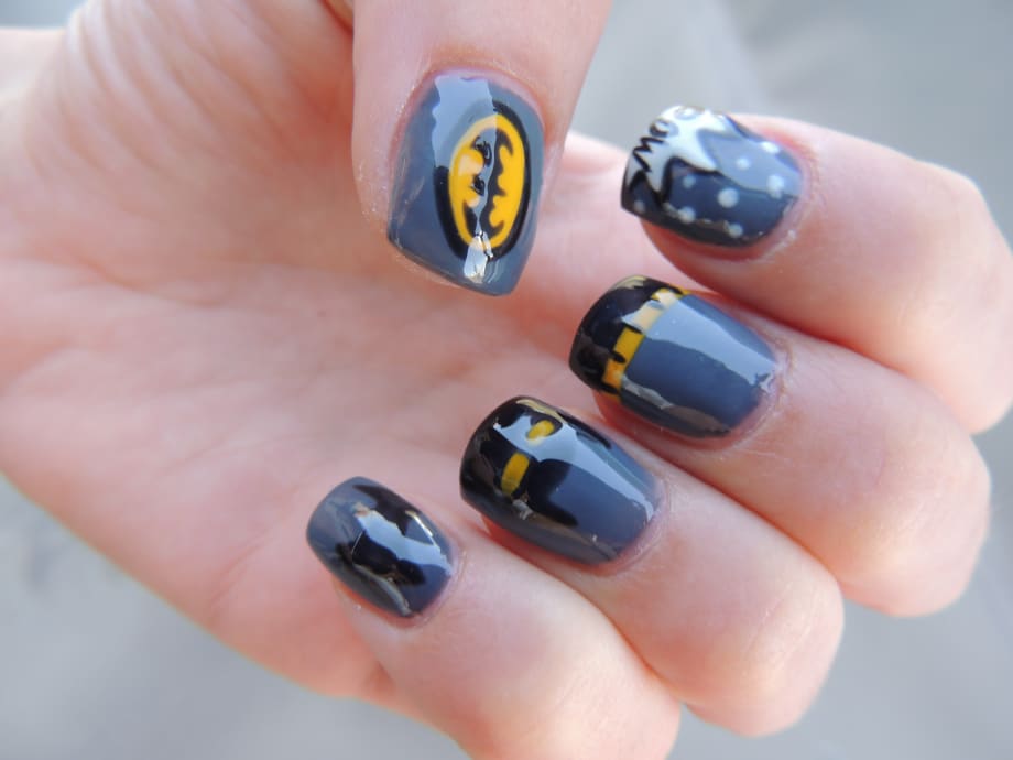 Comic-Con Nails: Comic Book Nail Art for Heroes and Villains
