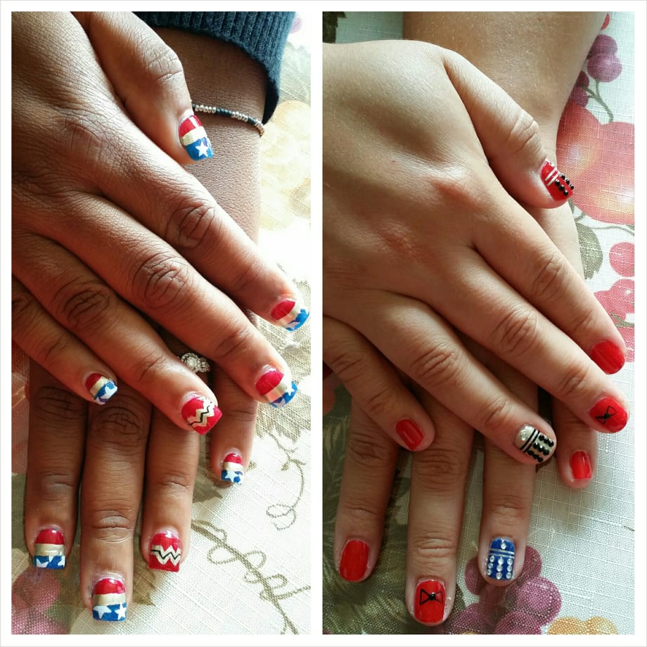 Comic-Con Nails: Comic Book Nail Art for Heroes and Villains