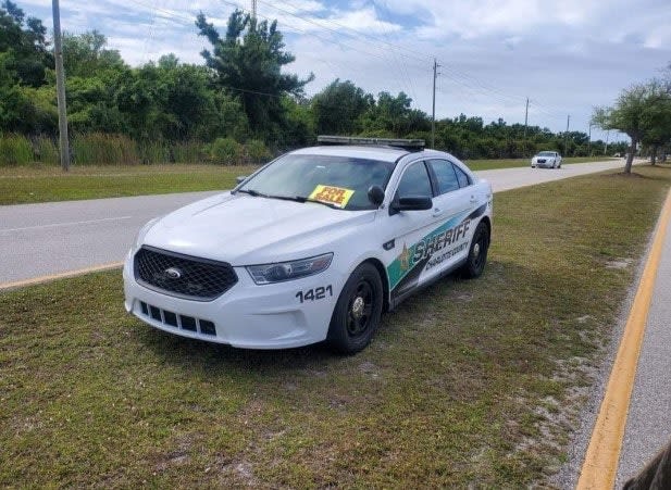 Joker Puts “For Sale” Sign on Florida Traffic Decoy Cruiser