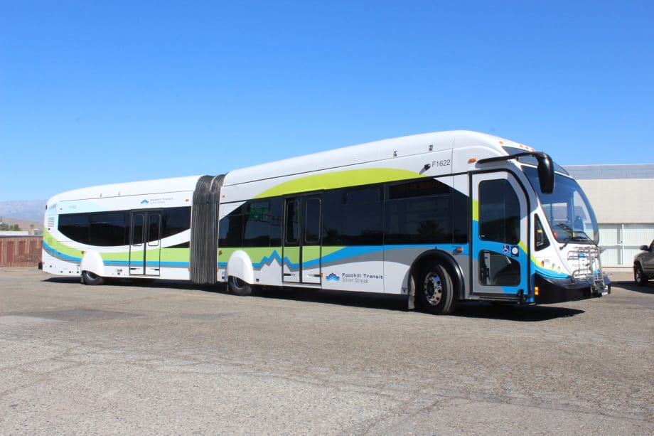 CCW begins delivery of rehabilitated Foothill Transit artics