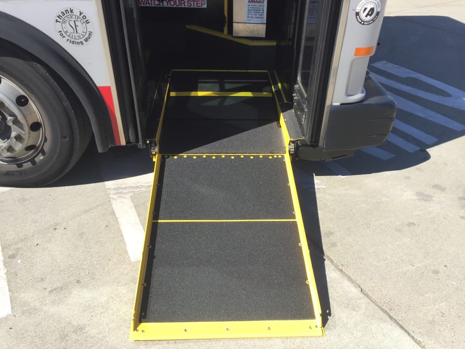 CCW upfits San Francisco buses with new ramps