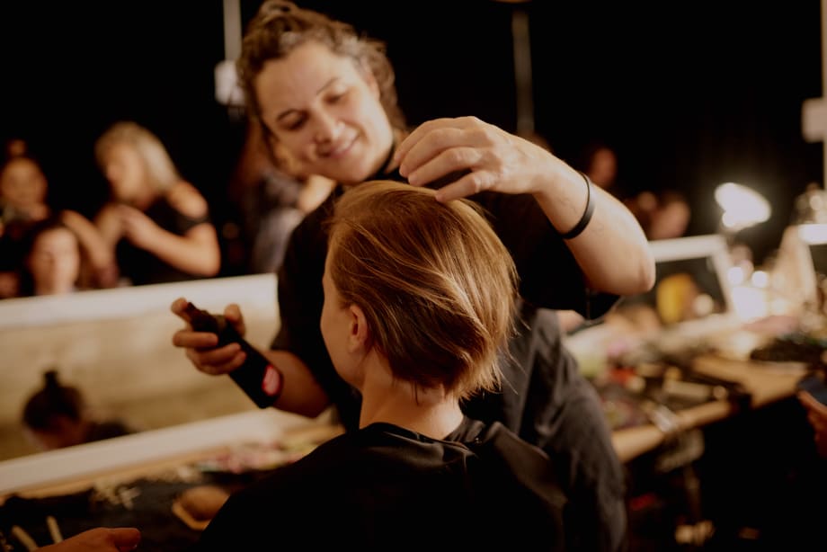 NYFW: Polished Yet Unstructured Hair by Holli Smith for Proenza Schouler and Oribe