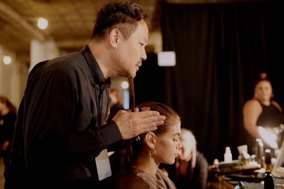 NYFW: Polished Yet Unstructured Hair by Holli Smith for Proenza Schouler and Oribe