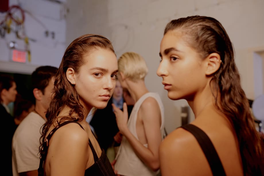 NYFW: Polished Yet Unstructured Hair by Holli Smith for Proenza Schouler and Oribe