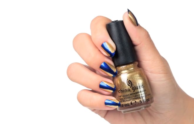 China Glaze Rich & Scandalous Mani