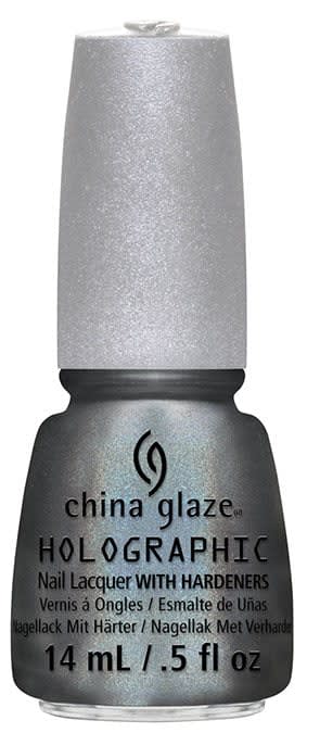 New China Glaze Hologlam Creates 3-D "Traveling" Effect on Nails