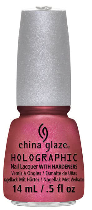 New China Glaze Hologlam Creates 3-D "Traveling" Effect on Nails