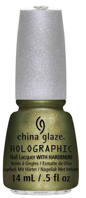 New China Glaze Hologlam Creates 3-D "Traveling" Effect on Nails