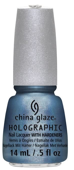 New China Glaze Hologlam Creates 3-D "Traveling" Effect on Nails