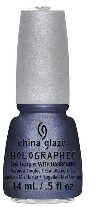 New China Glaze Hologlam Creates 3-D "Traveling" Effect on Nails