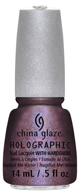 New China Glaze Hologlam Creates 3-D "Traveling" Effect on Nails