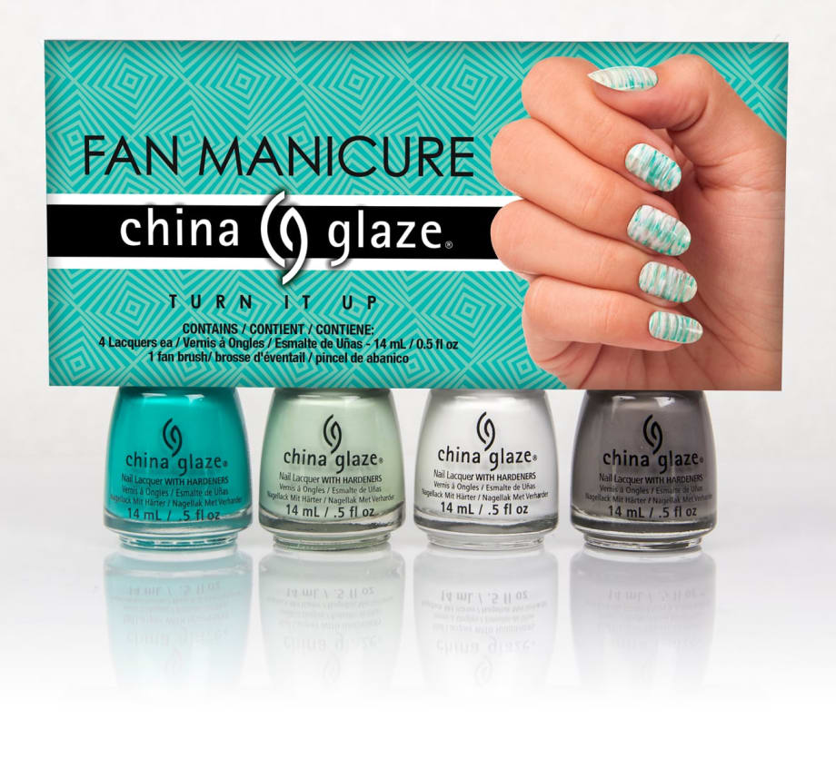 China Glaze Introduces Fan Manicure Kits