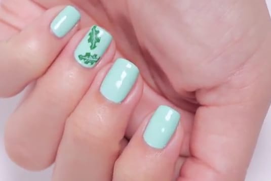 CGNailArt: Nail Art Leaves