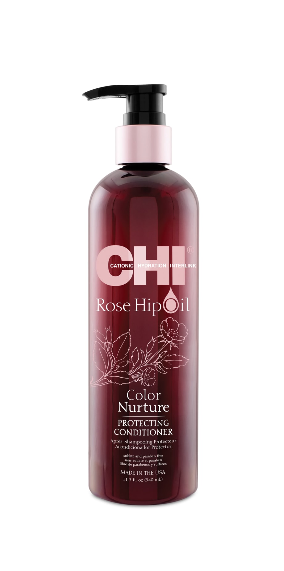 Farouk Systems Presents the CHI Rose Hip Oil Color Nurture Line