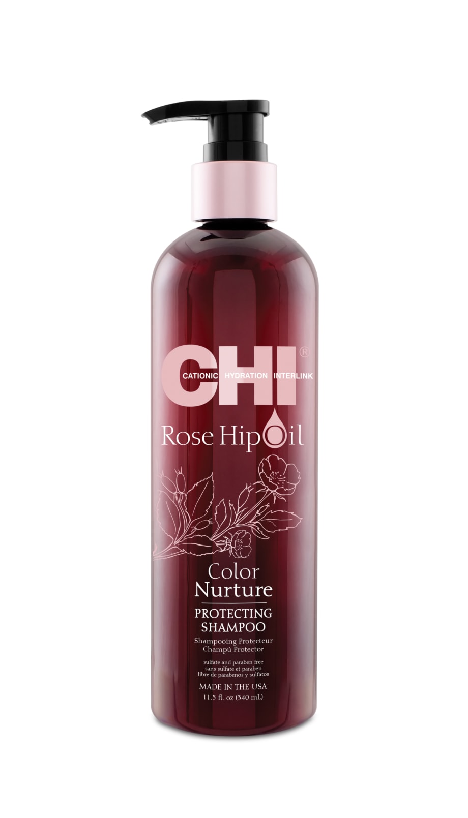Farouk Systems Presents the CHI Rose Hip Oil Color Nurture Line