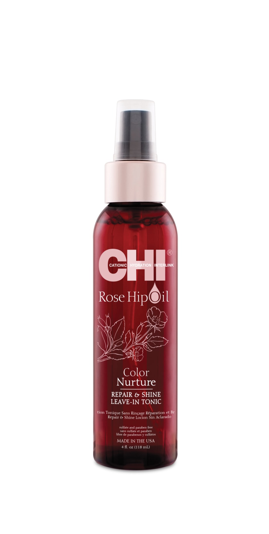 Farouk Systems Presents the CHI Rose Hip Oil Color Nurture Line