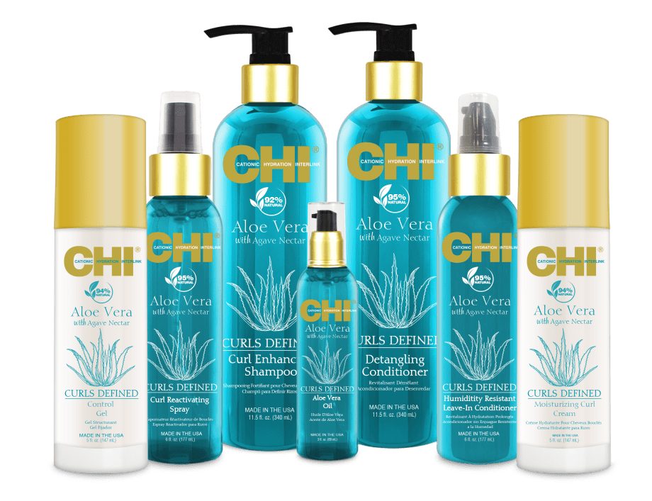 CHI Launches Aloe Vera with Agave Nectar Haircare Line