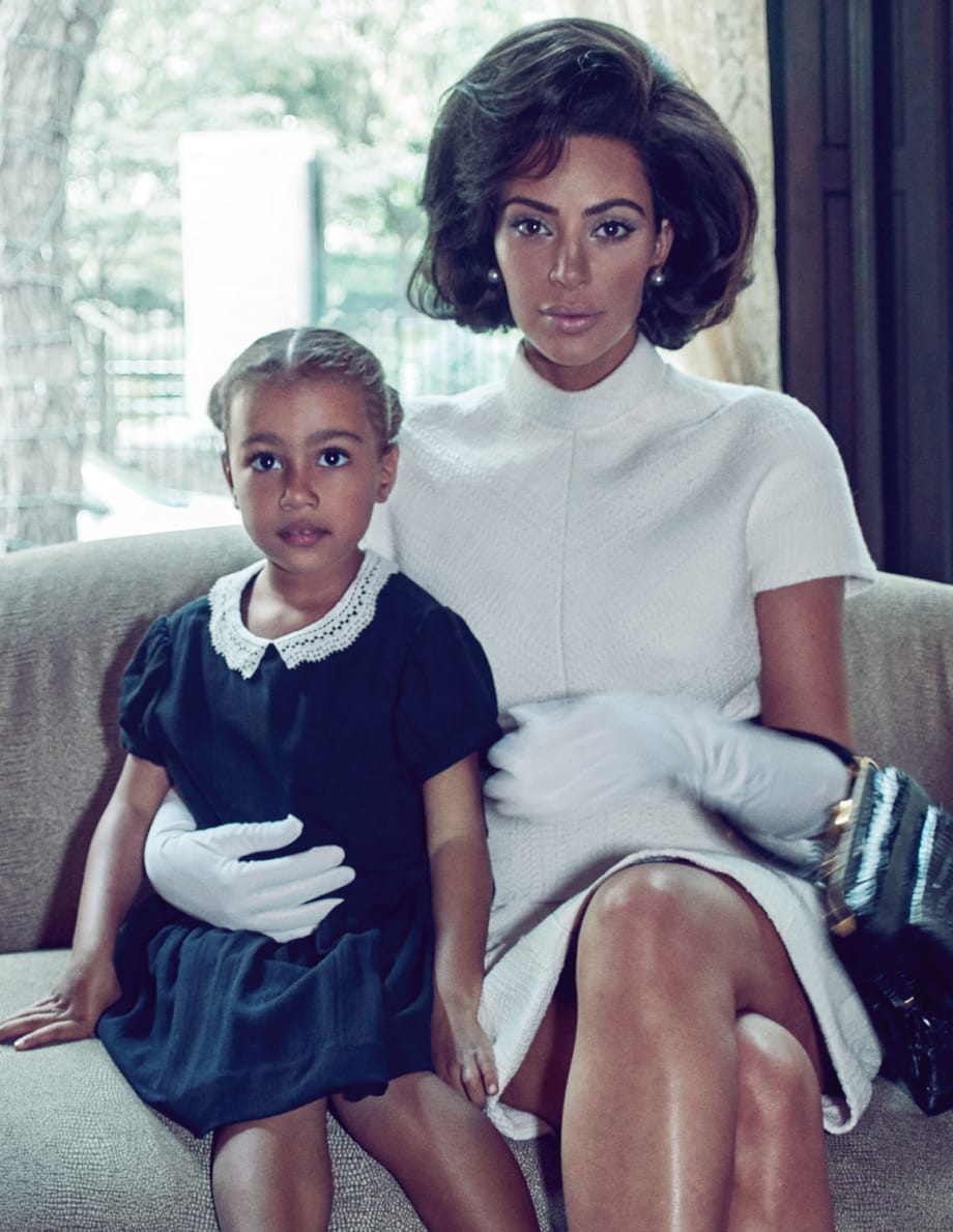 WIGGING OUT: Garren Styles Kim Kardashian-West for Cover of Interview Magazine