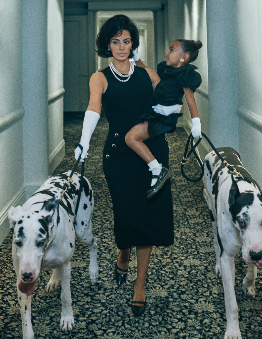 WIGGING OUT: Garren Styles Kim Kardashian-West for Cover of Interview Magazine