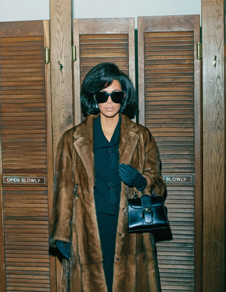 WIGGING OUT: Garren Styles Kim Kardashian-West for Cover of Interview Magazine