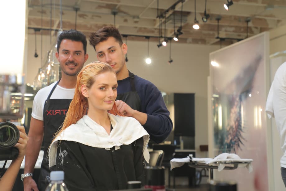 8-Hour Transformation: Red to Blonde (with Formula)