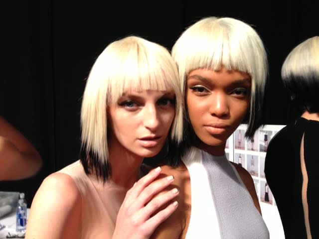 FASHION WEEK: Beauty at Carmen Marc Valvo SS2014