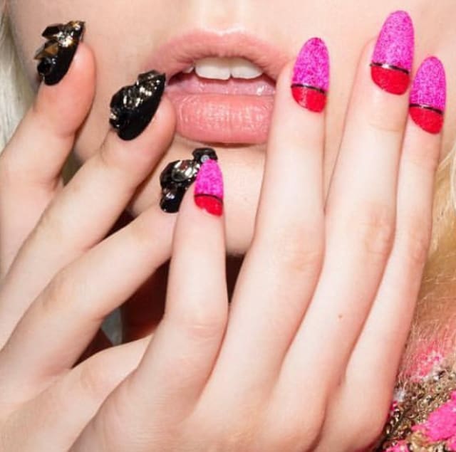 Runway-Ready Split-Style Manis by CND