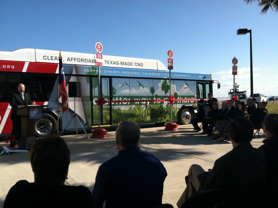 Texas' Corpus Christi introduces CNG buses