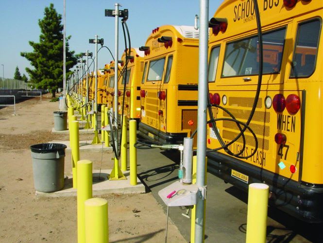 Stimulus funds to help switch buses to CNG