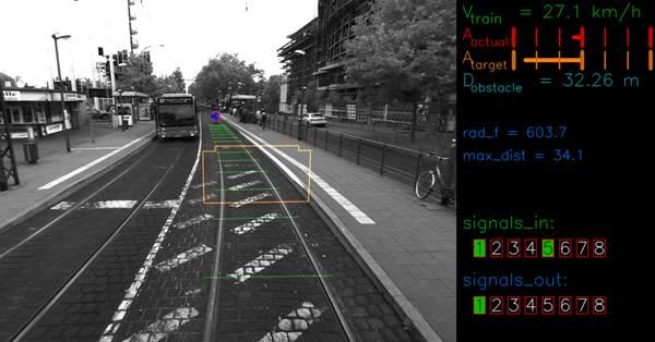 Bombardier safety system to prevent light rail collision, overspeed