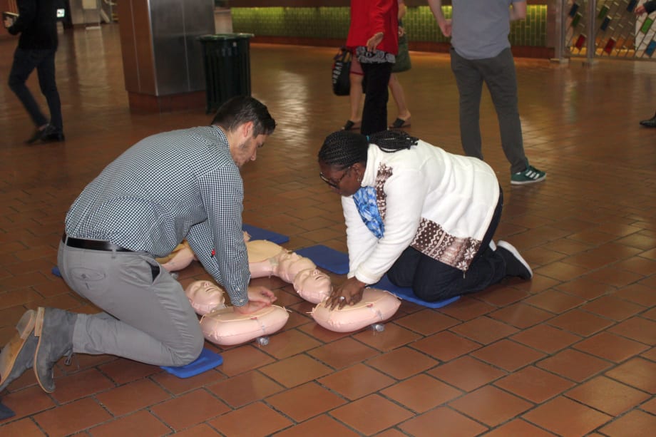 Bringing Life-Saving CPR Training to Transit Stations
