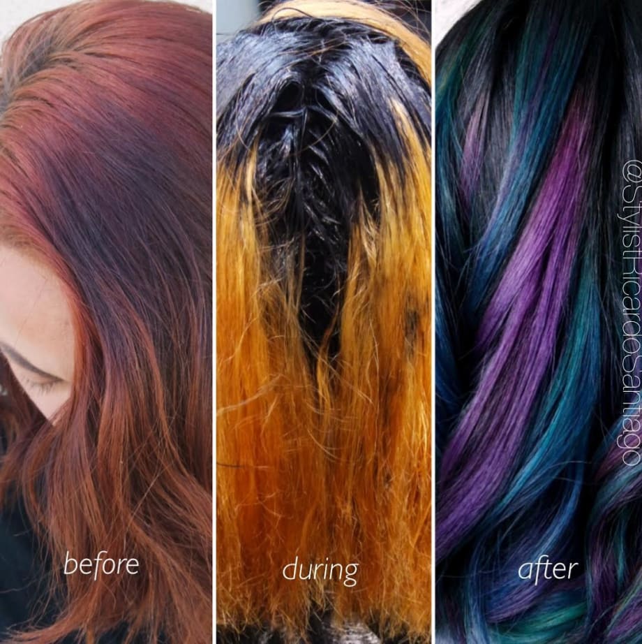 FORMULA HOW-TO: Chroma Chameleon Before, During and After