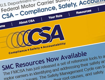 FMCSA Plans Upgrades to CSA Safety Data Website