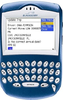 Air2Web Wireless Streamlines CSX Intermodal Dispatch Operations 
