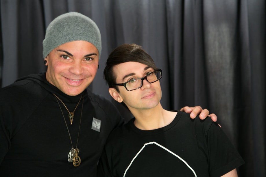 FASHION WEEK HOW TO: Sebastian Chic at Christian Siriano