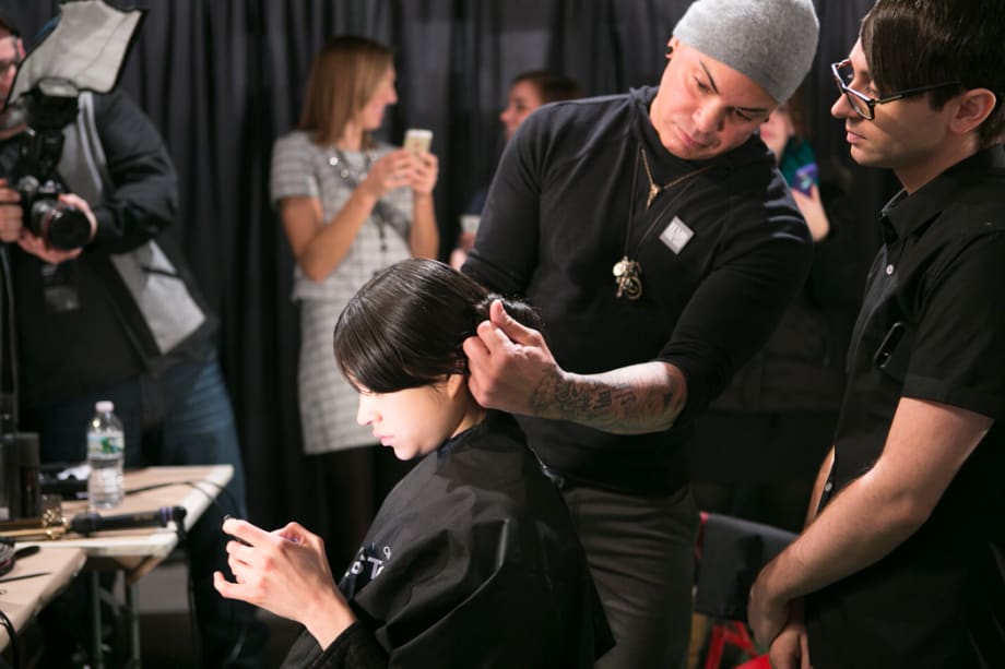 FASHION WEEK HOW TO: Sebastian Chic at Christian Siriano
