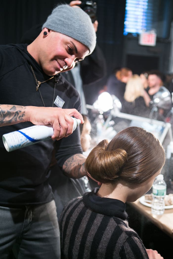 FASHION WEEK HOW TO: Sebastian Chic at Christian Siriano