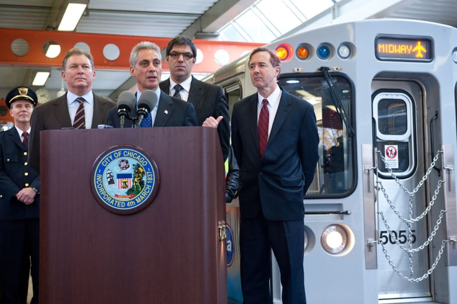 Chicago's new railcars unveiled
