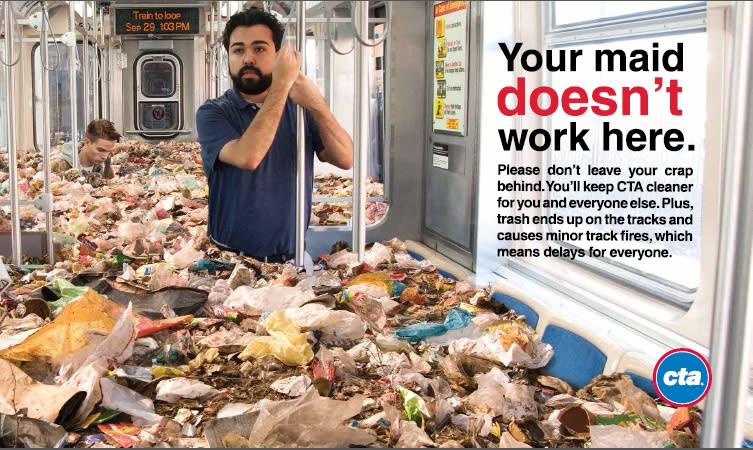 Can Courtesy Campaigns Curb the 'Trashing' of Transit?