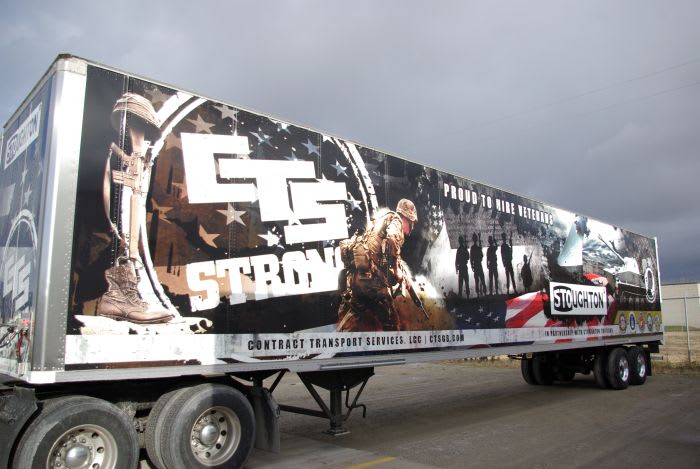 Fleet Celebrates Veterans With Custom Trailer Mural