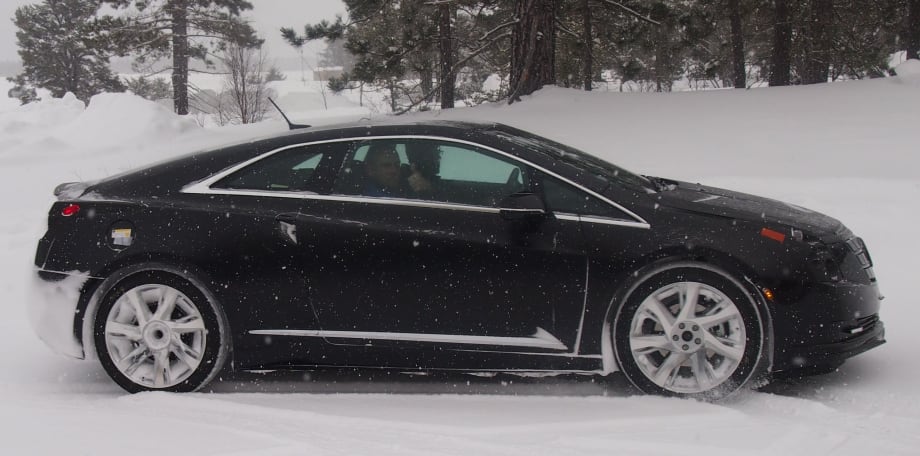Cadillac ELR Undergoes Winter Weather Testing