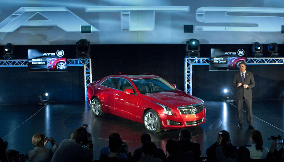 GM Introduces Cadillac ATS at Detroit Auto Show