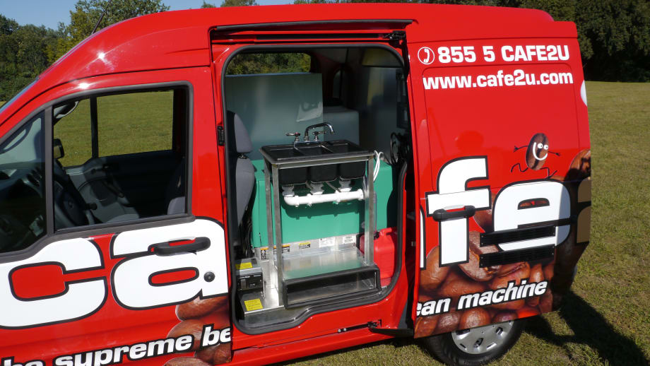 Mobile Café Business Cafe2U Launches Fleet of Transit Connect Vans in U.S.