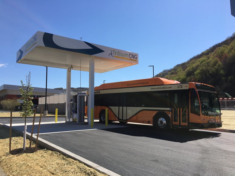 Trillium opens first PennDOT CNG station