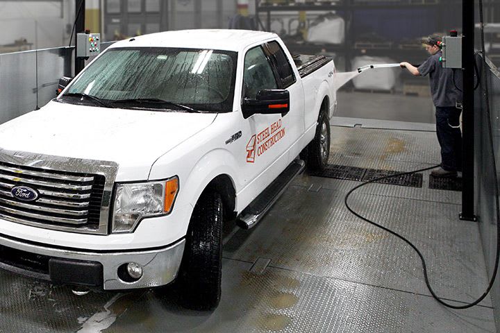 U.S. Embassy  in Iraq Installs Low-Water Car Wash for its Fleet